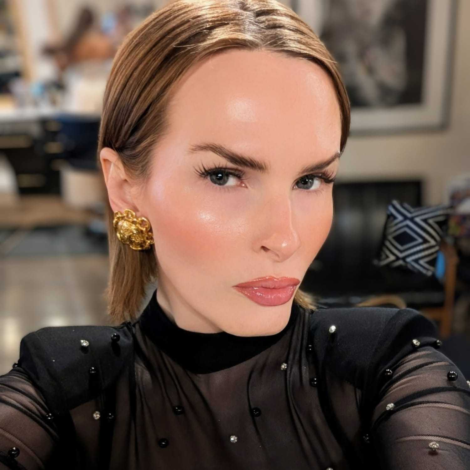 Portrait of Céline Graham, a professional stylist at Matthew Morris Salon, showcasing their expertise and style.