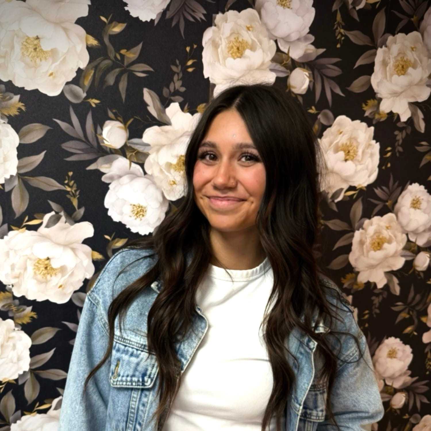 Portrait of Ali Guerrero, a professional stylist at Matthew Morris Salon, showcasing their expertise and style.